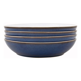 Imperial Blue Set of Four Pasta Bowls