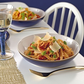 Imperial Blue Set of Four Pasta Bowls