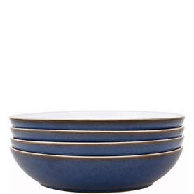 Imperial Blue Set of Four Pasta Bowls