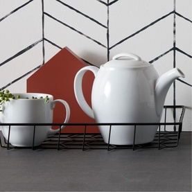 White by Denby Teapot