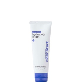 Dermalogica Soothing Hydrating Lotion in white and blue tube, lightweight facial moisturiser