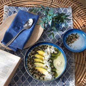 Blue Haze Pasta Bowl