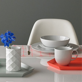 White Salad Plate