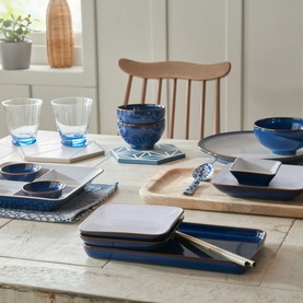 Imperial Blue Small Square Plate