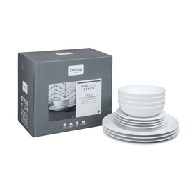 White By Denby 12-Piece Tableware Set