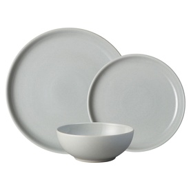 Intro Soft Grey 12-Piece Tableware Set