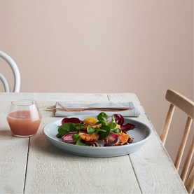 Intro Soft Grey 12-Piece Tableware Set