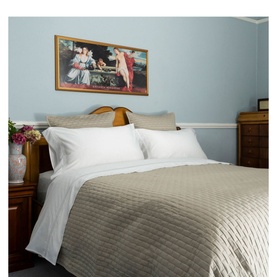 Diamantine Sheet Set White