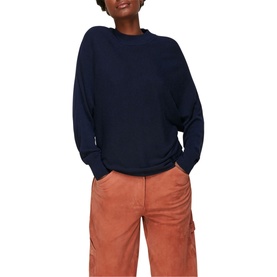 Dolman Silk Mix Knit Sweater