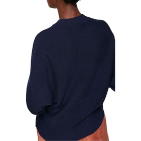 Dolman Silk Mix Knit Sweater