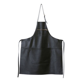 Leather Apron With Zipper
