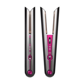 Corrale Hair Straightener Black Nickel and Fuchsia