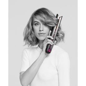 Corrale Hair Straightener Black Nickel and Fuchsia
