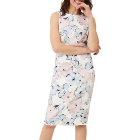 Ella Floral Scuba Dress