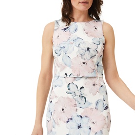 Ella Floral Scuba Dress