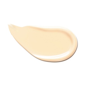 Elizabeth Arden Flawless Finish Skincaring Foundation swatch in a pale ivory tone, showing creamy texture