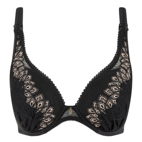 Swan Underwired Plunge Bra