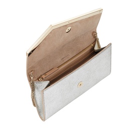 Emmie Glitter Leather Clutch