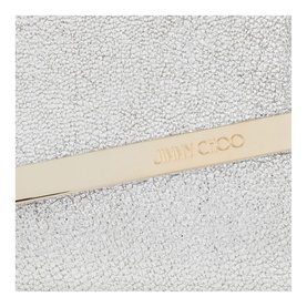Emmie Glitter Leather Clutch