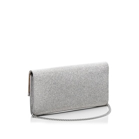 Emmie Fine Glitter Leather Clutch