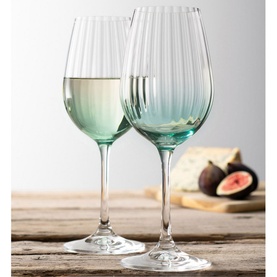 Erne Wine Set of Two in Aqua