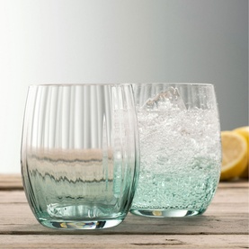 Erne Tumbler Set of Two in Aqua