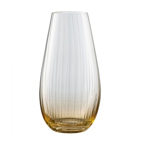 Erne Vase 9.5" Amber