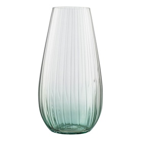 Erne Vase 9.5"  Aqua