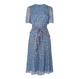 Eve Tie Waist Silk Dress