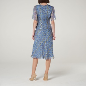 Eve Tie Waist Silk Dress
