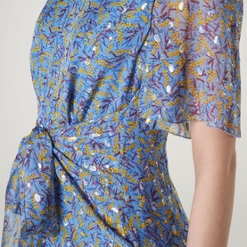 Eve Tie Waist Silk Dress