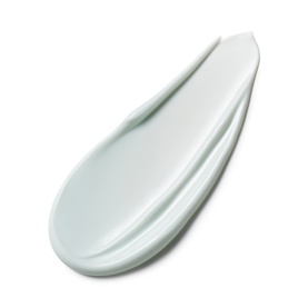 Est&eacute;e Lauder DayWear Anti-Oxidant 72H-Hydration Sorbet Creme SPF 15 texture swatch showing a smooth, pale green cream smear