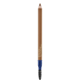 Est&eacute;e Lauder Brow Now Brow Defining Pencil in Soft Brown, wooden barrel pencil with blue spoolie brush end