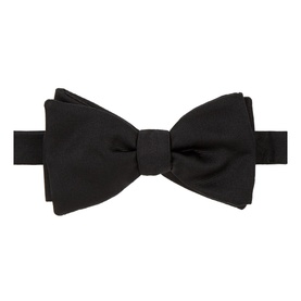 Textured Silk Bow Tie