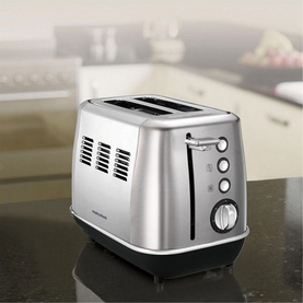 Evoke 2 Slice Toaster Brushed Steel