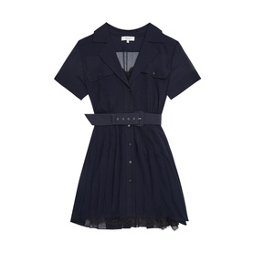 Fiona Lace Trim Utility Dress