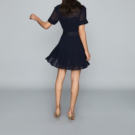 Fiona Lace Trim Utility Dress