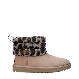 Fluff Mini Quilted Leopard Boots