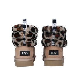Fluff Mini Quilted Leopard Boots