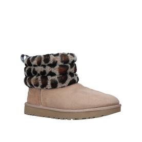 Fluff Mini Quilted Leopard Boots