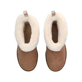 Fluff Mini Quilted Boots