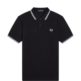 Slim Fit Twin Tipped Polo Shirt