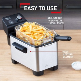 Easy Pro Semi Professional 2100W 3L Deep Fat Fryer