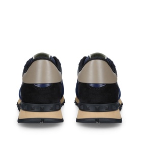 Leather Camouflage Trainers