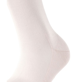 Falke Family Ankle Socks in light pink, cotton-rich knit with reinforced heel zone visible