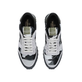 Leather Camouflage Trainers