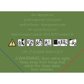 Figuier Coloured Scented Candle 300g