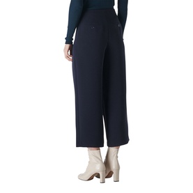 Flat Front Crop Trouser