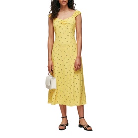 Forget Me Not Print Dress