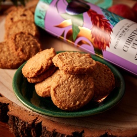 Christmas Pecan & Ginger Biscuits 250g